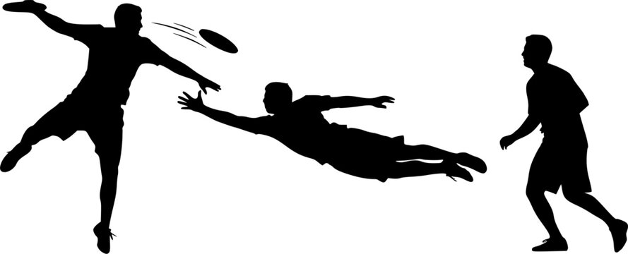 Ultimate Frisbee SVG, Frisbee Svg, Sport Svg, Frisbee Player, Disc Golf  Svg, Clipart, Cut Files for Silhouette, Cricut, Vector, Dxf, Png - Etsy, image size:889x360