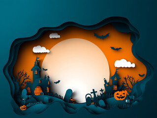 halloween, moon