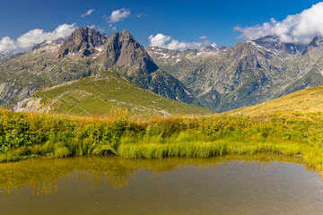 Chamonix Montblanc Beautiful Alpine Mountain