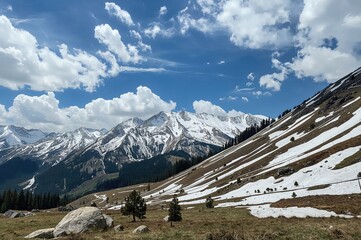 Journey towards the mountain pass in the northeastern hills