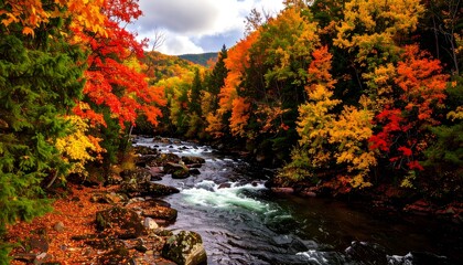 Autumn River Landscape/Nature Photography