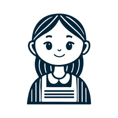 Child Cartoon Face Illustration