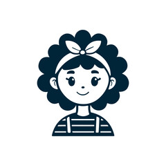 Child Cartoon Face Illustration