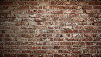 Fototapeta premium Rugged old brick wall setting