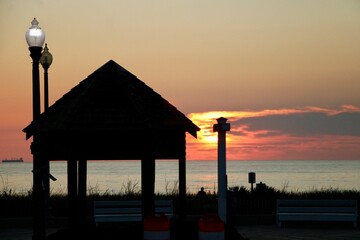 Sunrise at Rehoboth Beach DE 