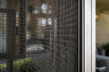 Cable fixed to the main entrance to prevent entry of bugs like mosquitoes and more