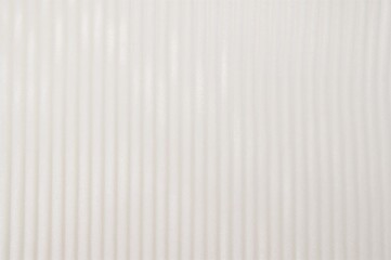 Obraz premium Top view of white velvet fabric with striped texture background