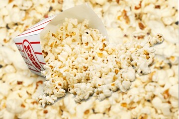Homemade tasty Salty or sweet Popcorn
