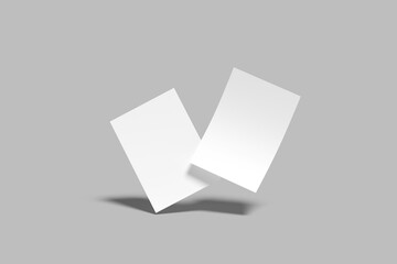 A4 Flyer Blank Mockup