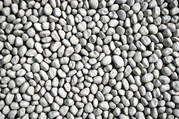 Garden ornament made from white pebble pine bark