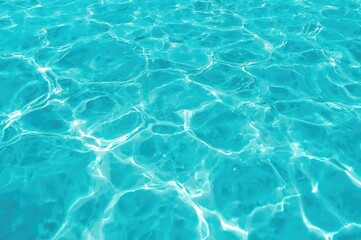 Obraz premium Rippled blue water with space for text