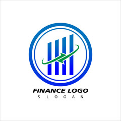 Finance and Accounting Logo Design Vector