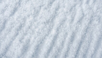 Obraz premium Fresh snow covering a pristine field in a winter landscape