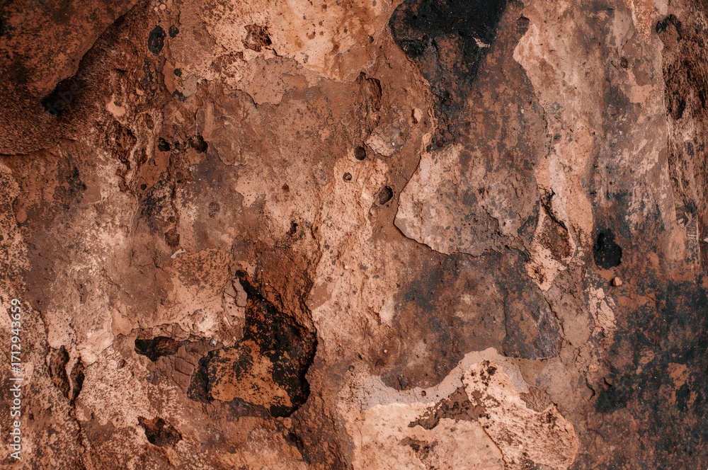 Poster abstract rock pattern as a textured wall background with natural design elements