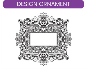 Vintage Decor Ornamental Frame Set