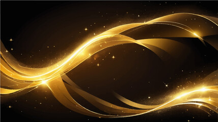 Obraz premium Abstract glowing fractal background with neon lines and vibrant energy effects