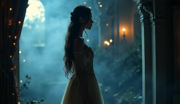 Princess, Puteri, Fog, Night