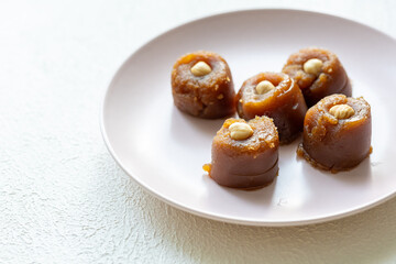 Indian Sooji Halwa Style Dessert Traditional Semolina 