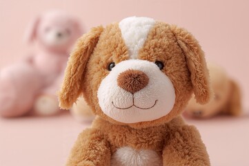 Obraz premium Plush animal figures. Plush canine.