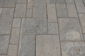 Stamped concrete resembling natural slate pavers