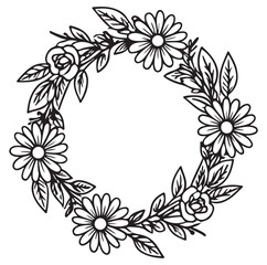 Elegant Decorative Floral Ornaments and Botanical Design Elements with Swirls, Leaves, Arrows and Flowers for Borders, Frames, Dividers, Patterns, and Decorative Artwork in Vintage and Modern Styles