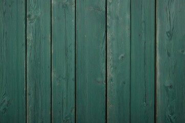 Naklejka premium Vintage wooden surface with green paint texture and natural patterns