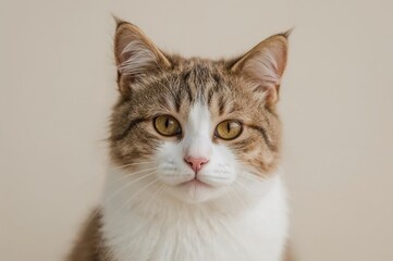 Obraz premium Gentle expression of a feline