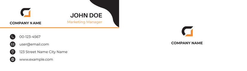 Modern Corporate Business Card Template