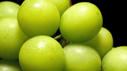 green apples on the market