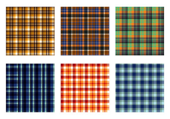 plaid flannel checkered seamless pattern background