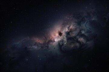 Obraz premium Cosmic abstract artwork