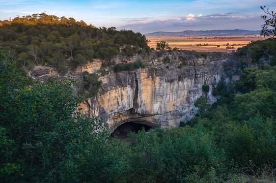 A vast cavern within a protected wilderness area