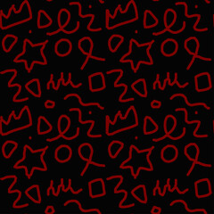 abstract seamless pattern