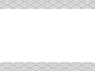 青海波フレーム