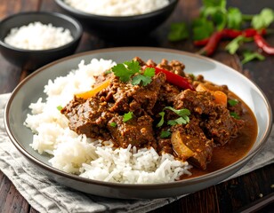 Spicy Beef Curry with Rice A Delicious and Aromatic Recipe