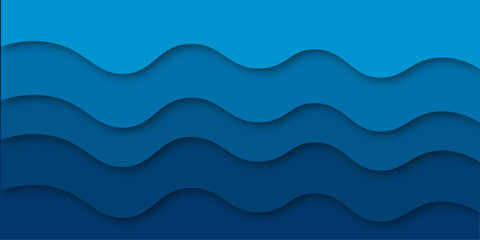 abstract background design. Modern wavy line pattern (guilloche curves) in monochrome colors. Premium stripe texture for banner, business background. Dark horizontal vector template