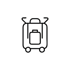 Naklejka premium electric car icon