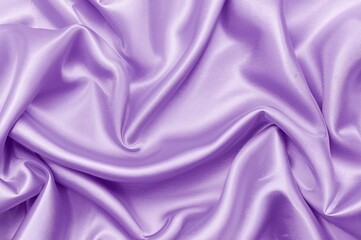Fototapeta premium Elegant violet satin silk fabric texture with a smooth and beautiful abstract design