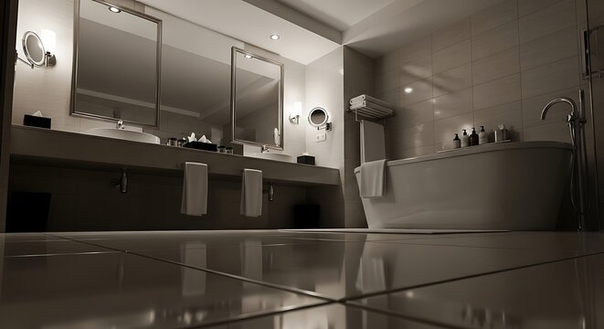 Mysterious man in a dark suit with hands raised, gesturing as if interacting with an unseen interface or pushing away an invisible force, creating a dramatic and intriguing visual