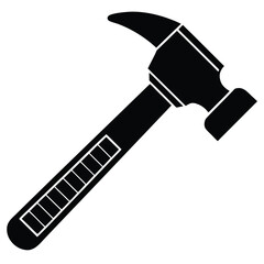 hammervector icon on white background