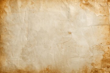 Vintage paper texture with wrinkles and creases