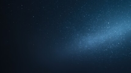 Obraz premium Starry Night Sky, Dark Blue Hues, Celestial Beauty