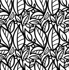 abstract floral seamless pattern bacground