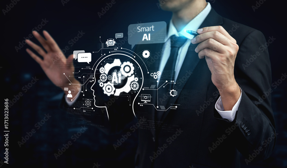 Poster ai assistant with llm, big data, machine learning, and generative ai powers prompt engineering and s