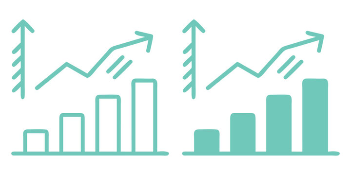 A business graph chart with an upward-pointing arrow symbolizes growth, market success, and financial progress

I've provided a descriptive sentence for the image you described Is there anything else 