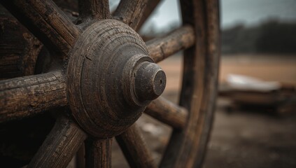 Segment of a vintage wooden sharpening stone