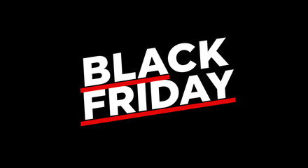 Obraz premium Black Friday deal for shoppers, the day of savings and special promotions. It captures the essence of anticipation, excitement, and opportunity.