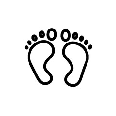 Baby feet footprint foot feet baby footprints newborn footstep toddler tiny little steps child walk symbol