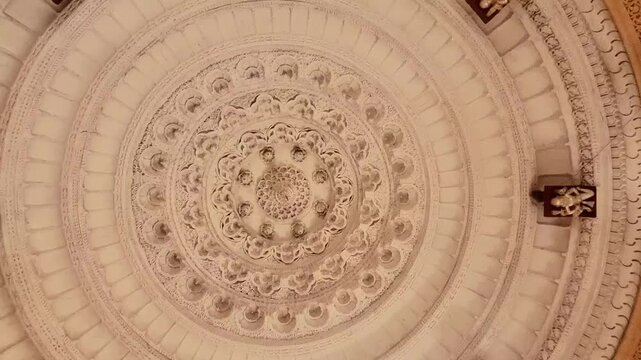 Chaphal's Shree Ram Mandir: exquisite carvings, unique Ram idol, Samarth Ramdas Swami's historic Dhyan Gumpha. A serene, spiritually rich site linked to Chhatrapati Shivaji's guru in Maharashtra