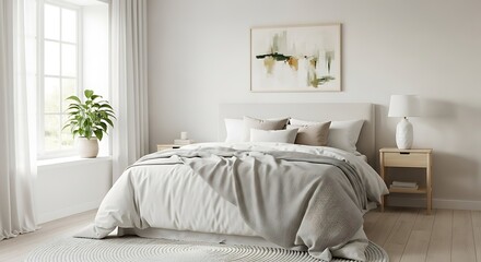 Cozy Bedroom Interior Design.